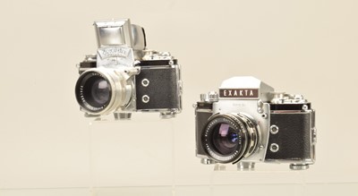 Lot 286 - Two Exakta Varex SLR Cameras