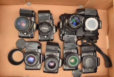 Lot 287 - A Tray of Minolta AF SLR Cameras