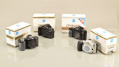 Lot 289 - Four Minolta Dynax SLR Camera Bodies