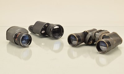 Lot 307 - A Pair of Leitz Wetzlar Forest 6x42 Binoculars and Two Monoculars