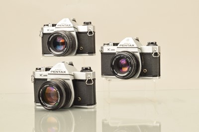 Lot 321 - Three Pentax K1000 SLR Cameras