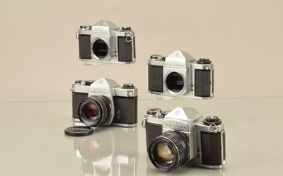 Lot 331 - Four Asahi Pentax SLR Cameras