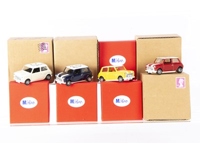 Lot 170 - Corgi Minian The Beatles Fab 4 Ltd Edition Code 3 Minis