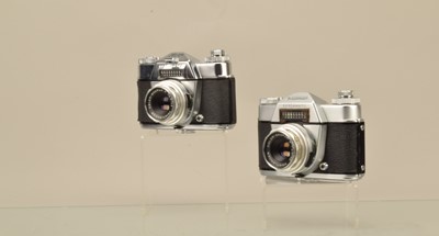 Lot 348 - Two Voigtländer Bessamatic SLR Cameras
