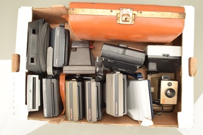 Lot 361 - A Tray of Polaroid Cameras
