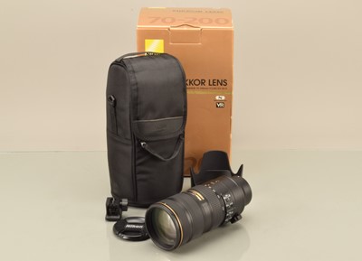 Lot 371 - A Nikon N AF-S Nikkor 70-200mm f/2.8G II ED VR Lens