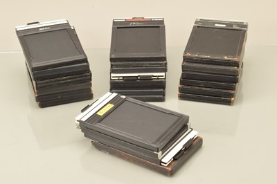 Lot 395 - Twenty Four 5x4 Cut Film Holders
