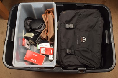 Lot 397 - A Box of Camera Related Accessories