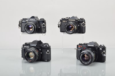 Lot 401 - Four SLR Cameras