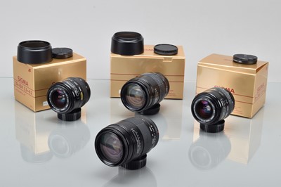 Lot 430 - Four Sigma AF Lenses