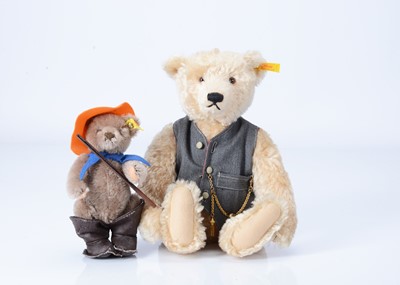 Lot 5 - Two Steiff yellow tag teddy bears