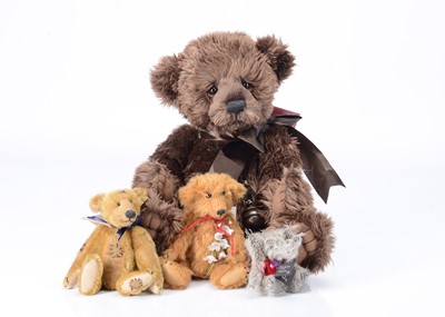 Lot 17 - Three small limited edition artist and collectors teddy bears