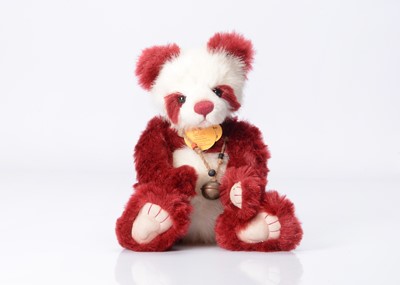 Lot 21 - Charlie Bears Candycane panda bear