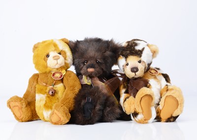 Lot 49 - Three Charlie Bears teddy bears