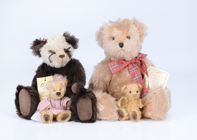 Lot 60 - Four artist and collectors teddy bears