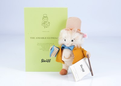 Lot 88 - A Steiff limited edition Beatrix Potter Amiable Guinea Pig from the Appley Dapply's nursery rhymes