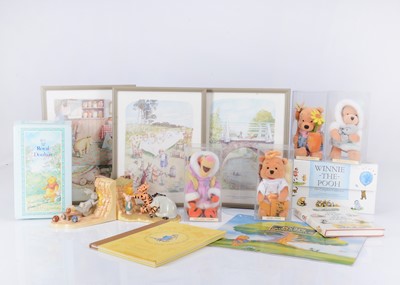 Lot 100 - A collection of Winnie the Pooh  items