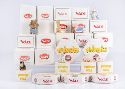 Lot 108 - A large selection of Wade ceramic figures