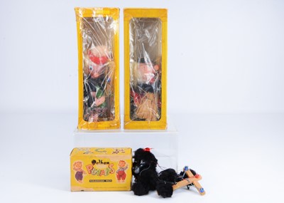 Lot 112 - Three Pelham puppets