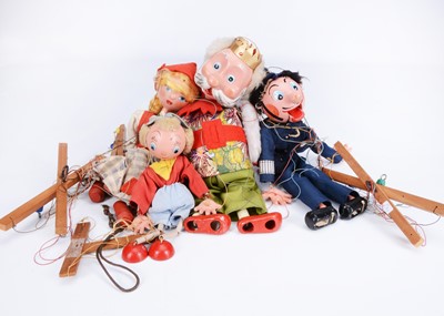Lot 113 - Four Pelham puppets