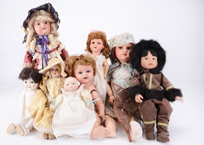 Lot 155 - Various dolls