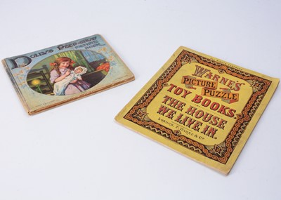 Lot 188 - A Warne's Picture Puzzle Toy Books The House we Live in, circa 1870
