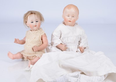 Lot 196 - Two Gebruder Heubach character babies
