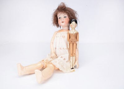 Lot 202 - An Armand Marseille 390 child doll