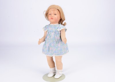 Lot 205 - A German celluloid headed doll