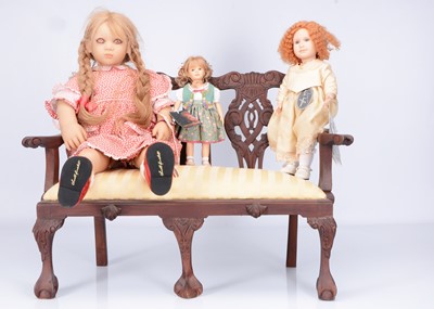 Lot 238 - Three limited edition artisit dolls