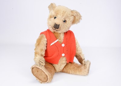 Lot 250 - A Chiltern Hugmee teddy bear, 1930s