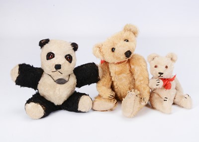 Lot 251 - Three small teddy bears