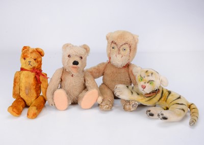 Lot 271 - Post-war teddy bears and soft toy animals
