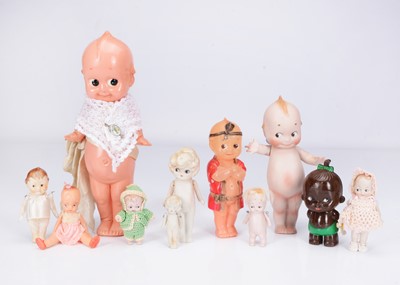 Lot 295 - A Rose O'Neil bisque Kewpie  doll