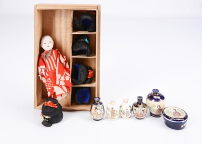 Lot 350 - A Japanese Ichimatsu Ningyo doll