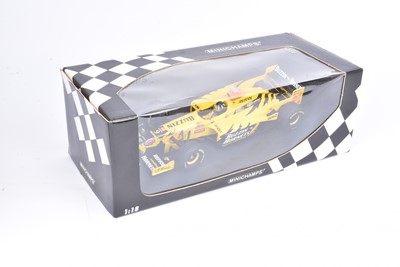 Lot 413 - Minichamps 1:18 Scale F1 Jordan Mugen Honda 198 Damon Hill