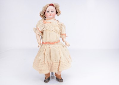 Lot 366 - A German bisque headed child doll marked 2X