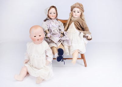 Lot 377 - A Limbach Porzellanfabrik Wally child doll