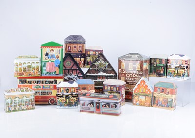 Lot 385 - A collection of modern biscuit tins
