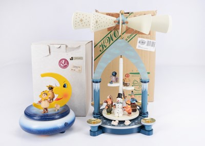 Lot 388 - Two Holzzkunst Erzgebirge Christmas Pyramids