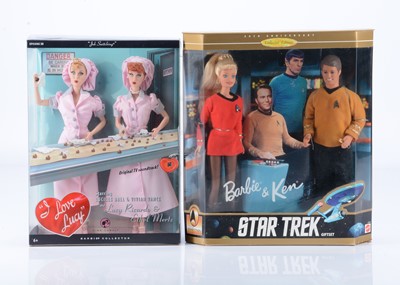 Lot 402 - A Mattel Barbie & Ken Star Trek 30th Anniversary Giftset