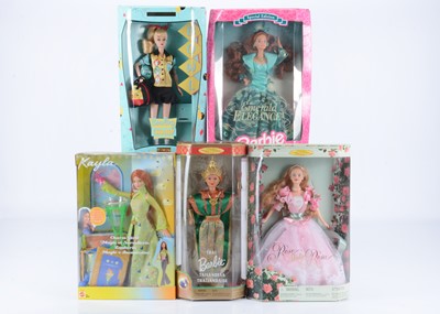 Lot 405 - Four Mattel  Barbie Collectors dolls