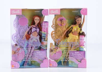Lot 408 - Two Mattel Barbie Fairytopia Wonder Fairy  dolls