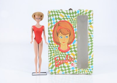 Lot 423 - A Mattel Bubble Cut Barbie doll, 1961/67