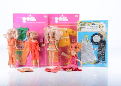 Lot 446 - Three 1970s Mary Quant Dashing Daisy dolls