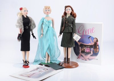 Lot 462 - Three Ashton-Drake Galleries Gene dolls