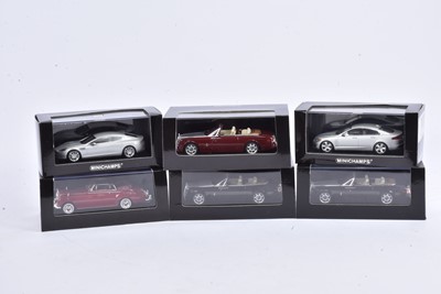 Lot 425 - Minichamps 1:43 Scale British Cars (5)
