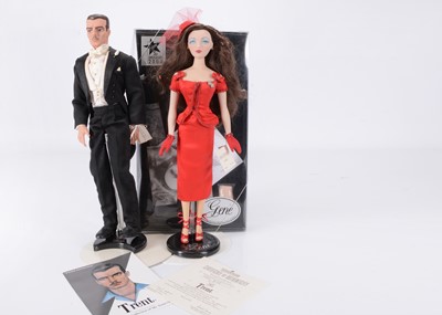 Lot 500 - An Ashton-Drake Galleries Gene  and Trent dolls