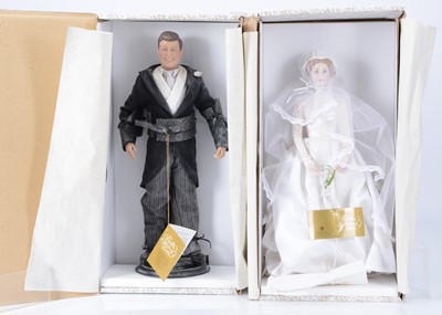 Lot 506 - Two Franklin  Heirloom dolls
