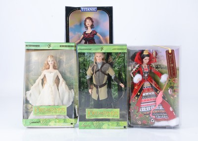 Lot 507 - Four Mattel Barbie Collectors dolls